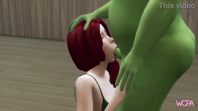 Shrek and Fiona parody -  Shrek Fucking Princess Fiona Hard - Parody Animation - redhead, hentai, animation