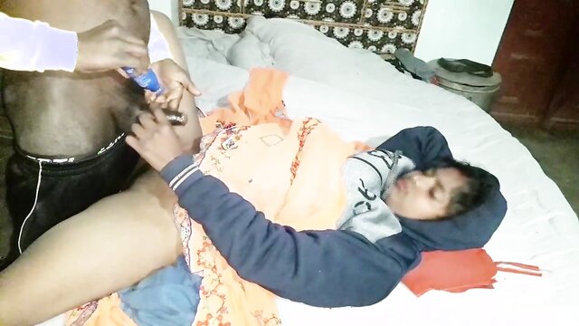 Desi bhabhi\'s first time with big cock and brutal sex