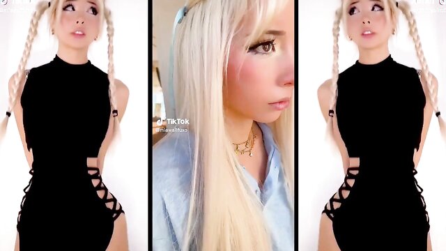 A compilation of the hottest babes in tiktok in a PMV