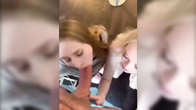 Two amateur college students get down and dirty with a pornstar